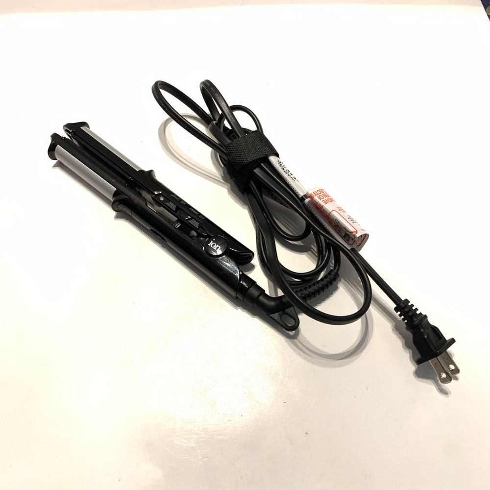 Ion Straight N Spiral Travel Styler Iron 3/8 Inch